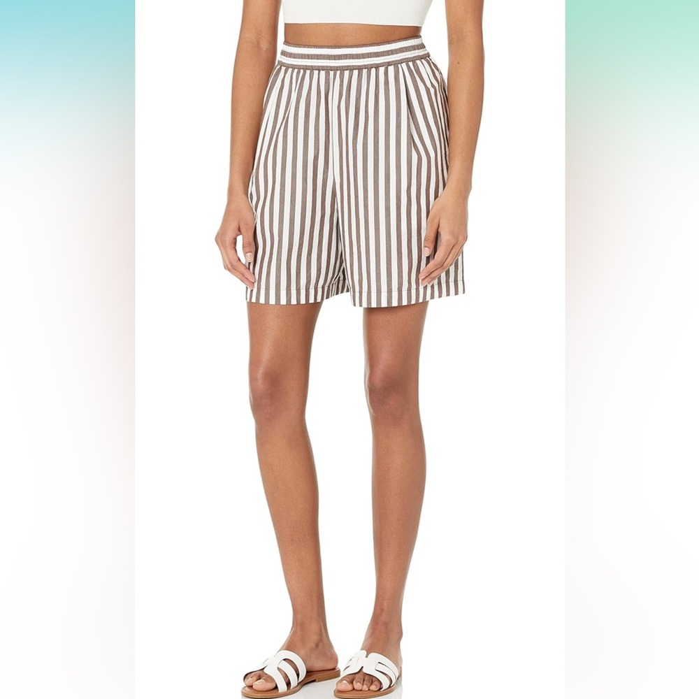 NWT The Drop Women's Jada High Waist Loose Fit Short - Picture 2 of 3